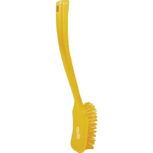 ＨｉｌｌＢｒｕｓｈ ロングハンドルブラシ（ハード）黄 ４０６Ｘ５０ D9RESY 【696-2379】