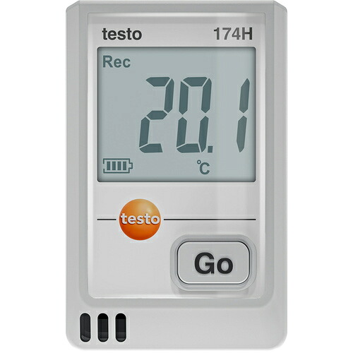 ＴＥＳＴＯ 温湿度データロガー（ＵＳＢ） ｔｅｓｔｏ １７４Ｈ（白） 0572 1741 01 【697-9156】 18,830円