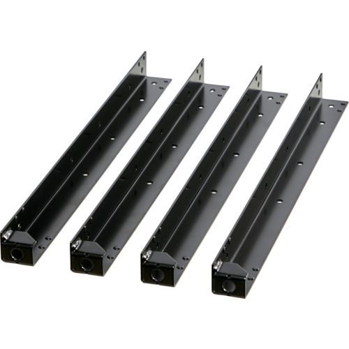 TRUSCO ツールワゴン ラビットワゴン支柱セット H600用 ブラック RBW-H6SET BK 【699-1716】