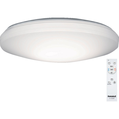 ＨｏｔａｌｕＸ ＬＥＤシーリングライト 調色／調光タイプ ～８畳用 ３８００ｌｍ 昼光色－電球色 ＳＬＤＣ０８７９０ SLDC08790 【701-1590】