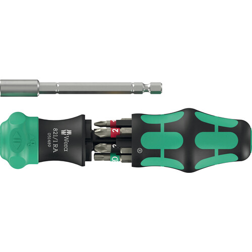 Ｗｅｒａ ラチェット式ドライバー クラフトフォーム コンパクト ２８ ＲＡ １ 051519 【707-1097】｜オレンジ便利