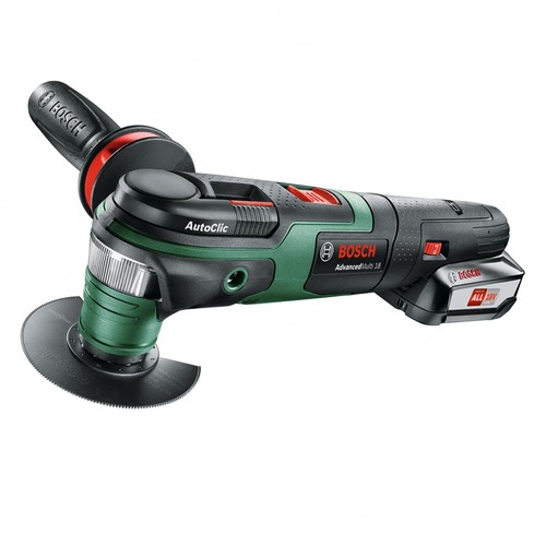 ボッシュ １８Ｖコードレスマルチツール＋バッテリー充電器セット MLT218SET 【712-4890】