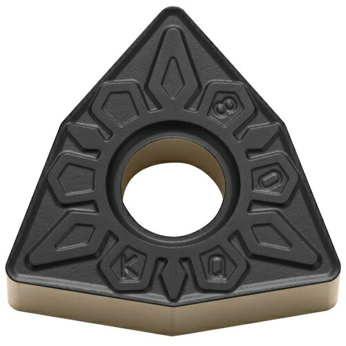 京セラ 旋削加工用チップ ＣＶＤコーティング ＣＡ４１０Ｋ WNMG080412KQ CA410K 【入数：10】 【713-1715】