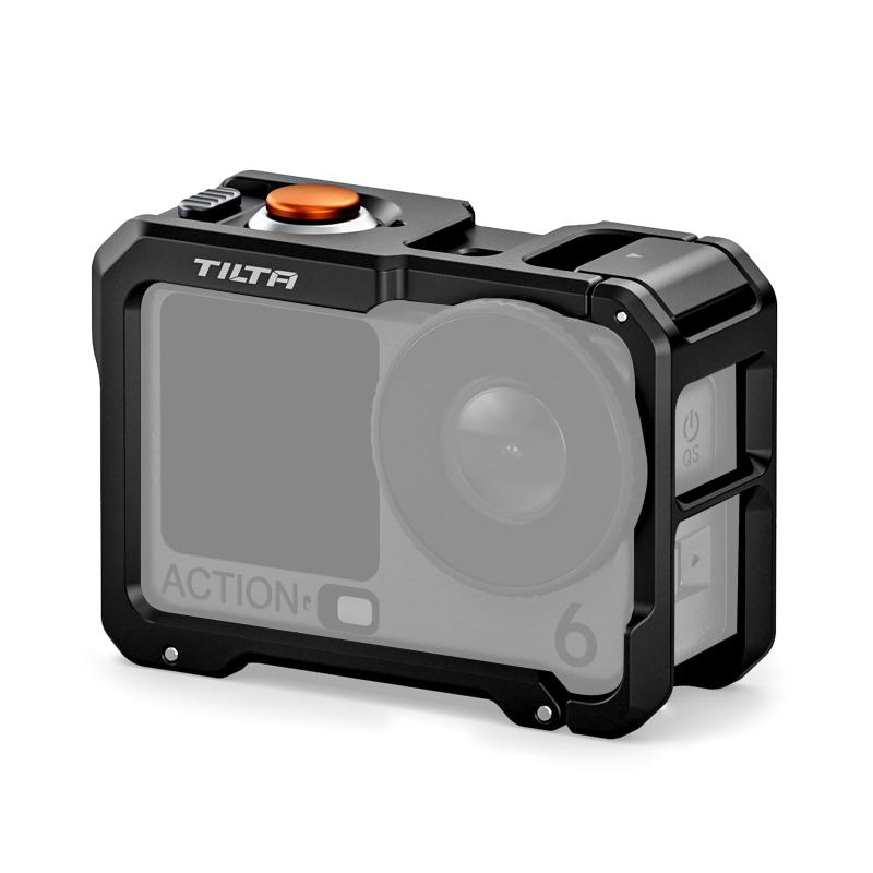 TILTA フルカメラケージ DJI Osmo Action 6 相応う - Black TA-T95-FCC-B