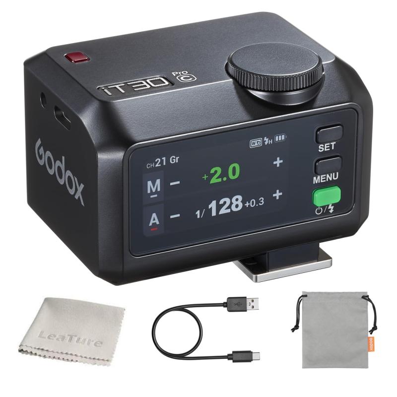 x iT30Pro C TTL 閃光電球 Canon相応う 写真機閃光電球 2.4G無線電話 御引き回し携帯電話15 ハイスピードシンクロ1/8000 カラータッチスクリーン 盛りだくさん発する560回 内蔵蓄電池