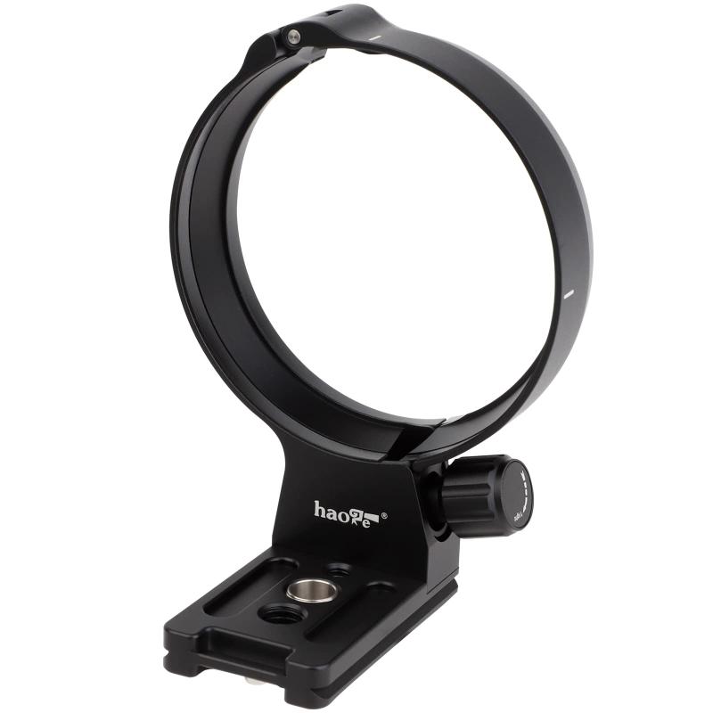 LMR-RF150 レンズカラー 三脚マウントリング Canon RF 100-500mm F4.5-7.1 L用 USMレンズスタンドベース Canon RFマウント アルカタイプクイックリリースプレート内蔵