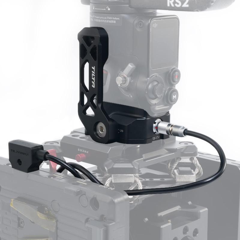 TILTA 電源ベースプレート DJI RS2 RS3 pro RS3 ジンバル電源ケーブル用、RS2カメラアクセサリー用外部電源ソリューション TGA-PBP