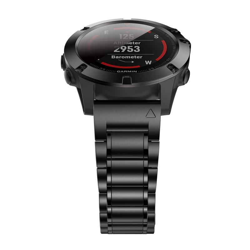 26mm 互?ベルト Fenix 7X/6X/5Xに対応 チタン製 時計バンド 耐久性 アレルギーフリー Quick Fit ストラップ コンパチブル Garmin Enduro/Fenix 7X / Fenix 6X/6X Pro/Fenix 5X/