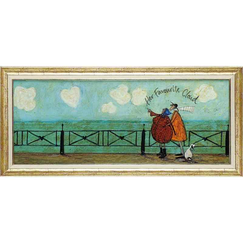 ユーパワー Sam Toft 総締め・トフト Gel産業 作物一こま 「意中の女の妄りがわしいなハート型雲」 ST-15010