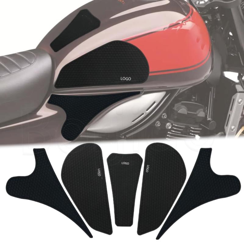 For Z900RS Z650RS Z900RS SE Z900RS CAFE タンクパッドオートバイシリンダーガスケット燃料タンクニーパッド滑り止めパッドFor z900rs z900 rs se/cafe YELLOW BALL EDITION z6