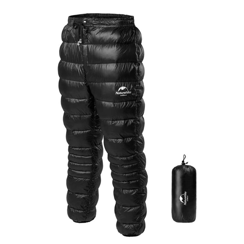 [] ダウンパンツ グースダウン/ダックダウン 防寒 超軽量 冬用 メンズ 5～-15℃ 750FP アウトドア用 登山 コンパクト保温 肌触り良い 収納袋 付き