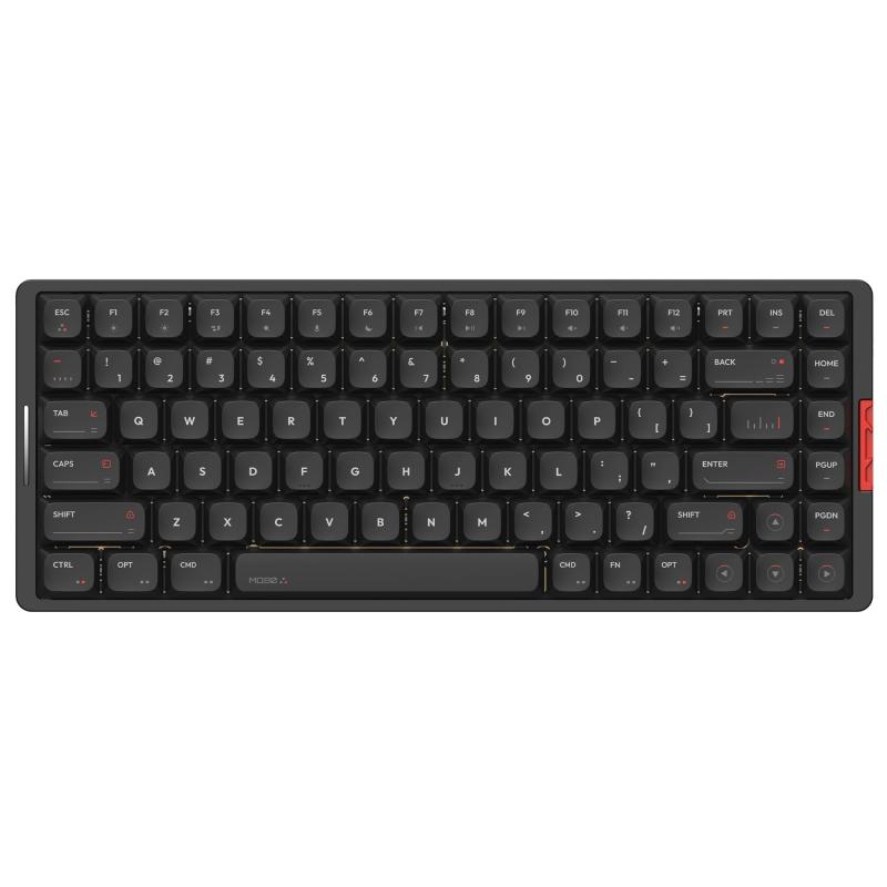 IQUNIX MQ80 ロープロファイルメカニカルキーボード。