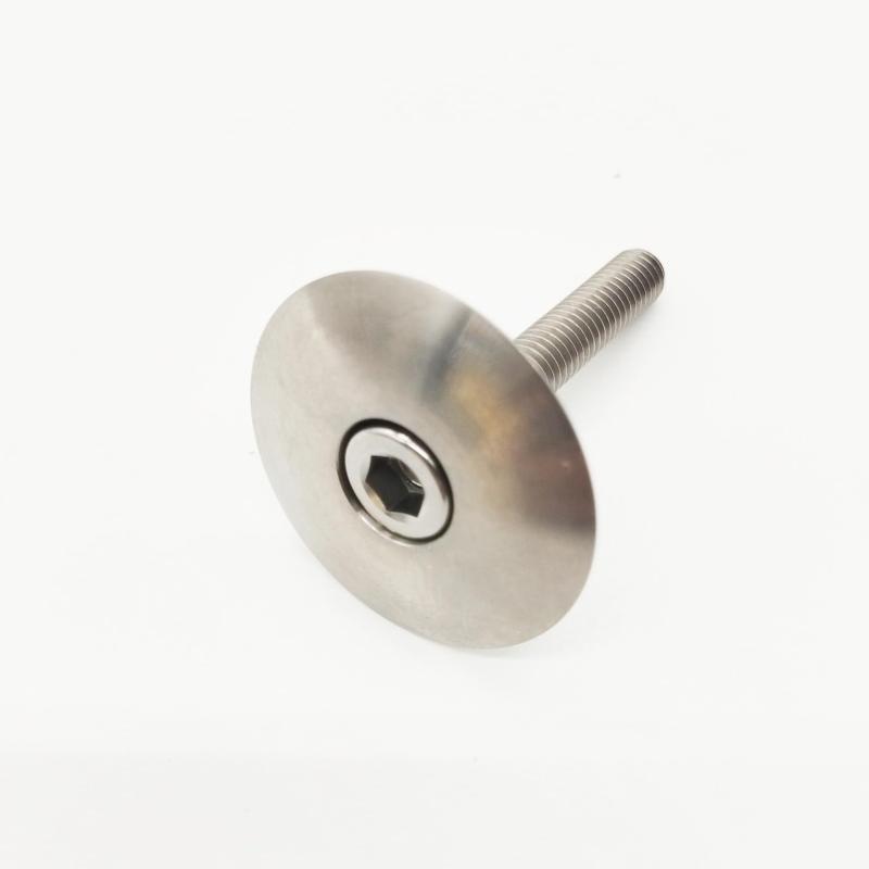 楽天市場】自転車 ステム トップ ステムキャップ ボルト チタン M6 x