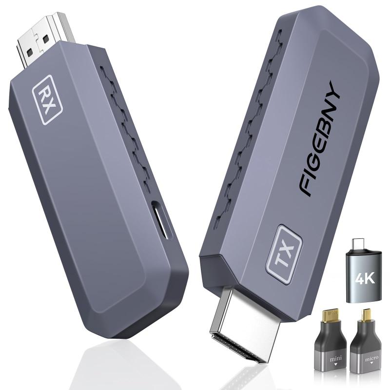 hdmi 無線 0.1秒超低遅延 ワイヤレス hdmi 送受信機セット「日本技適認証済」30m安定転送 映像音声同時出力 PC/スマホ出力&モニター/テレビなど入力