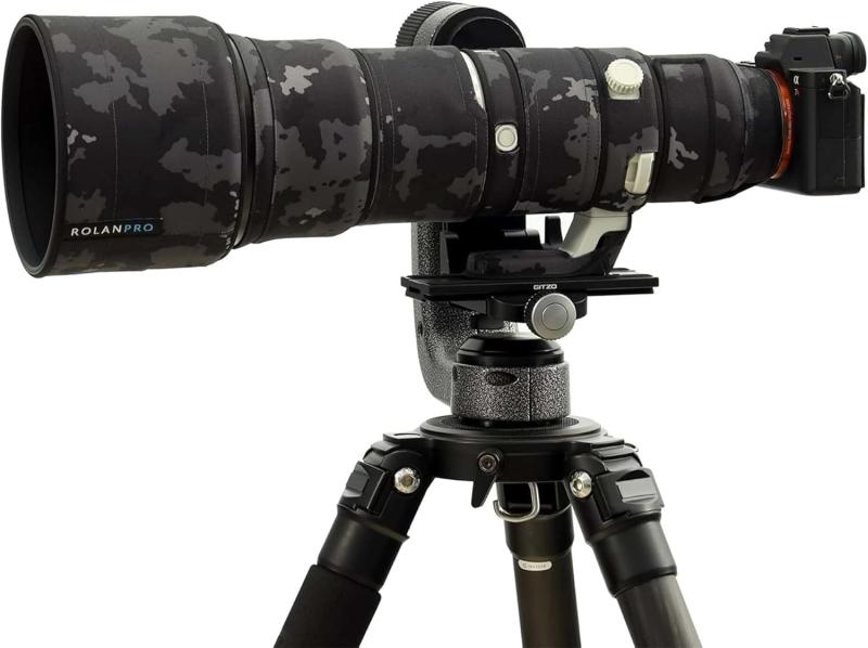ROLANPRO 雨合羽水晶体押しかぶせる ソニー Sony FE 400-800粍 F6.3-8 G OSS (SEL400800G) 用 望遠水晶体 保護すること押しかぶせる 傷押しとどめる 野鳥映画化 化けの皮 レインカバー
