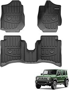 スズキ ジムニー ノマド 5ドア JC74W FC AT車 専用 フロアマット ラゲッジマット 背もたれカバー|オレンジアイランド