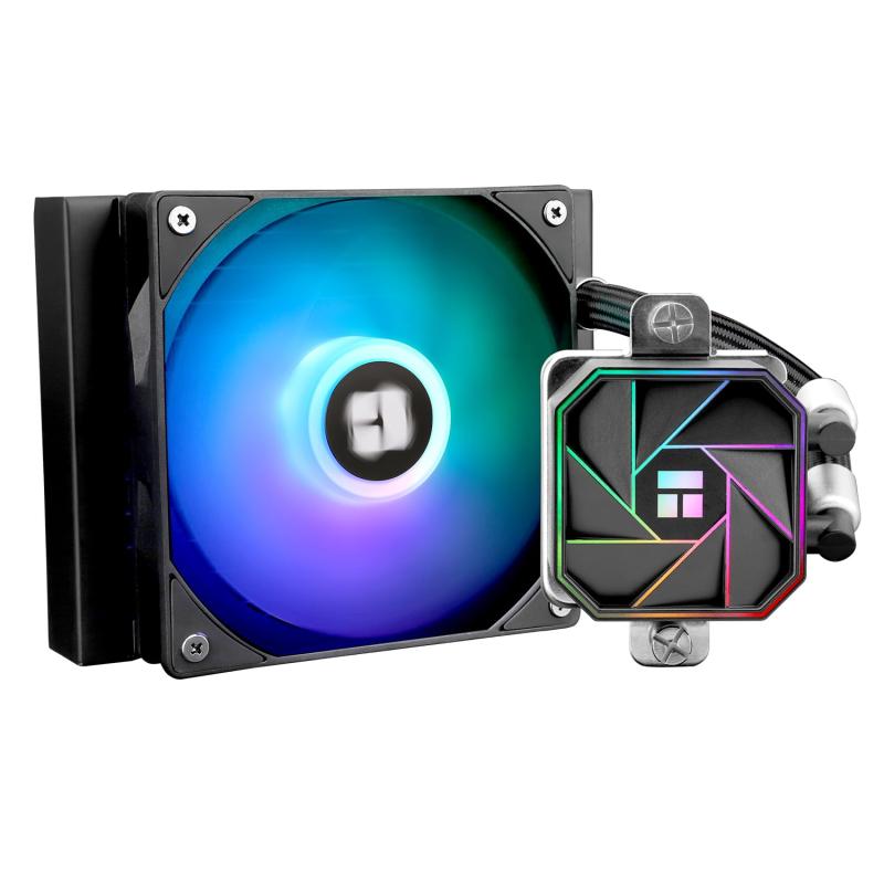 THERMALRIGHT A ELITE 120 V3 AIO CPU クーラー、 120 液体冷却列、 ARGB PWM クーラーファン、用 LGA1150/1151/1155/1156/1200/2011/ 1700、:AM4/AM5、PCクーラー