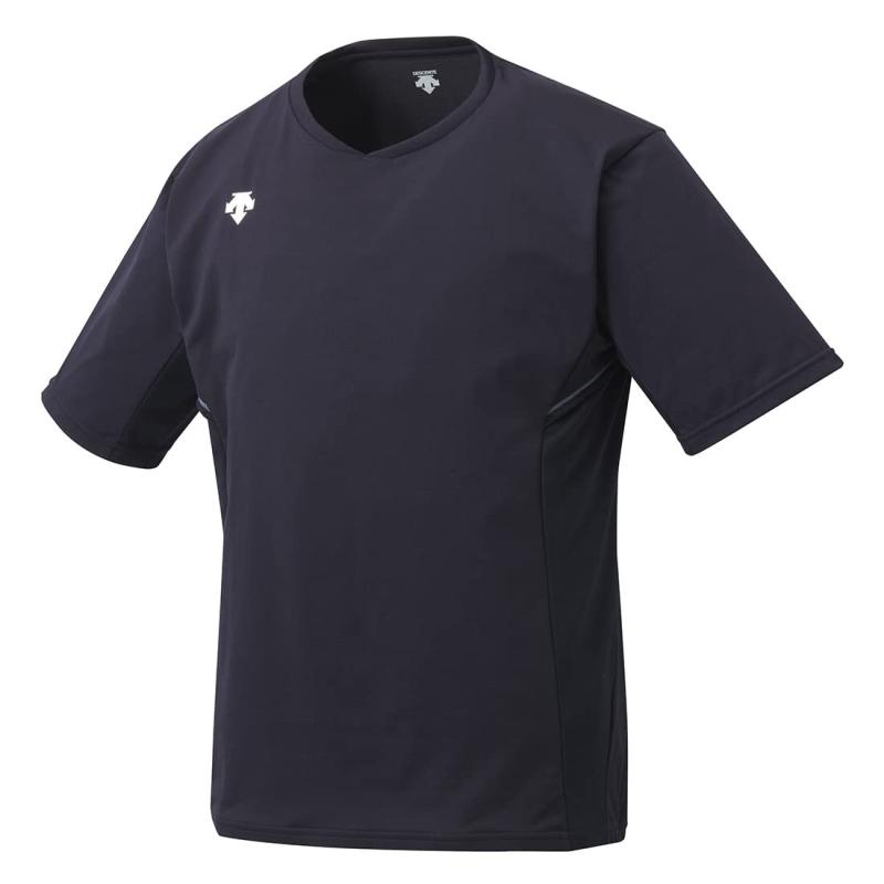 DESCENTE(デサント) ウィンドブレーカー半袖ピステ 定番 防風 ストレッチ 野球 バレーボール トレーニング 汎用 ワンポイント メンズユニセックス大人 5,615円