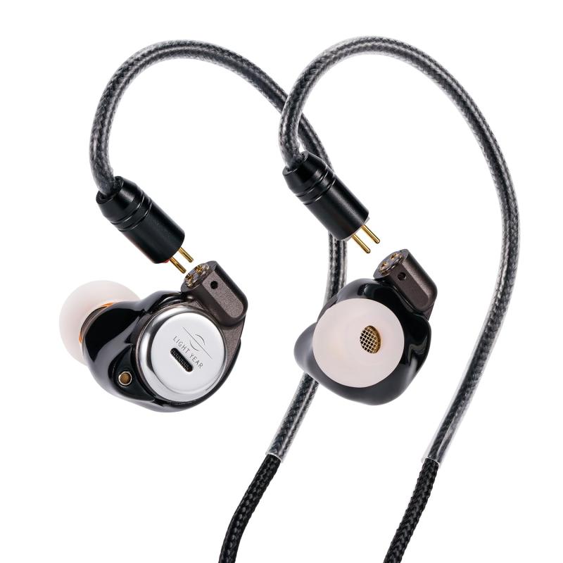 「STAR CITY 5 PRO」1DD+2BA ハイブリッドヘッドホン。ハイファイ有線インイヤーイヤホン。高忠実度、IEM ケーブル付き 9,456円