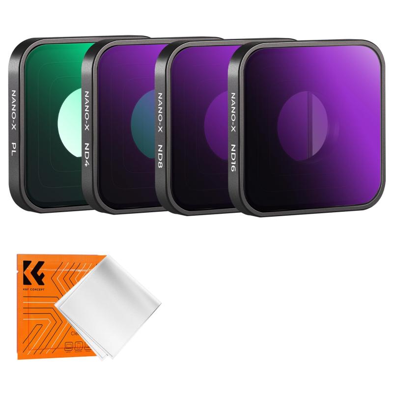 K&F Concept Go Pro 4K用フィルターセット