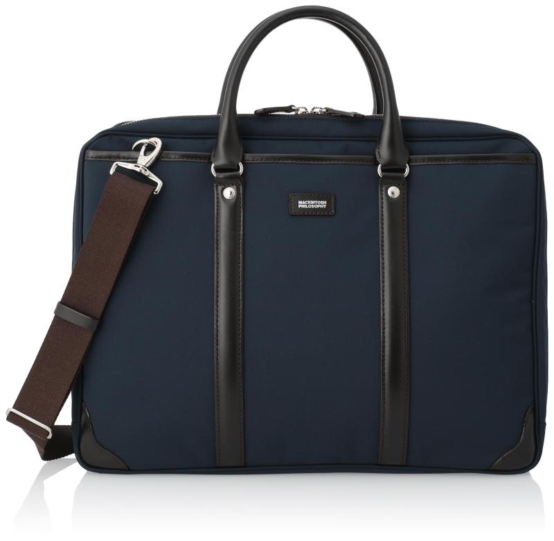[マッキントッシュ フィロソフィー] MACKINTOSH PHILOSOPHY ビジネスバッグ バルヴェニー 54286 B4 14L 42cm テフロン加工 2気室 54286 03 (ネイビー)