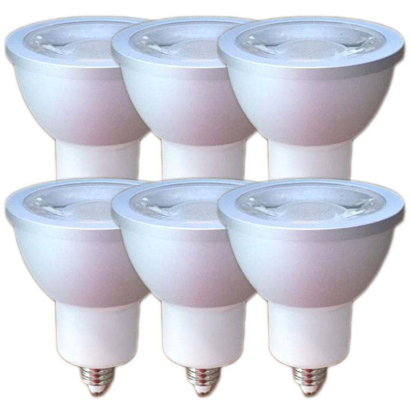 LED電球 E26 調光対応 6W ダイクロ型50W～60W相当 中角30度 ダクトレールLEDスポットライト ダイクロハロゲン電球代替え 密閉器具対応