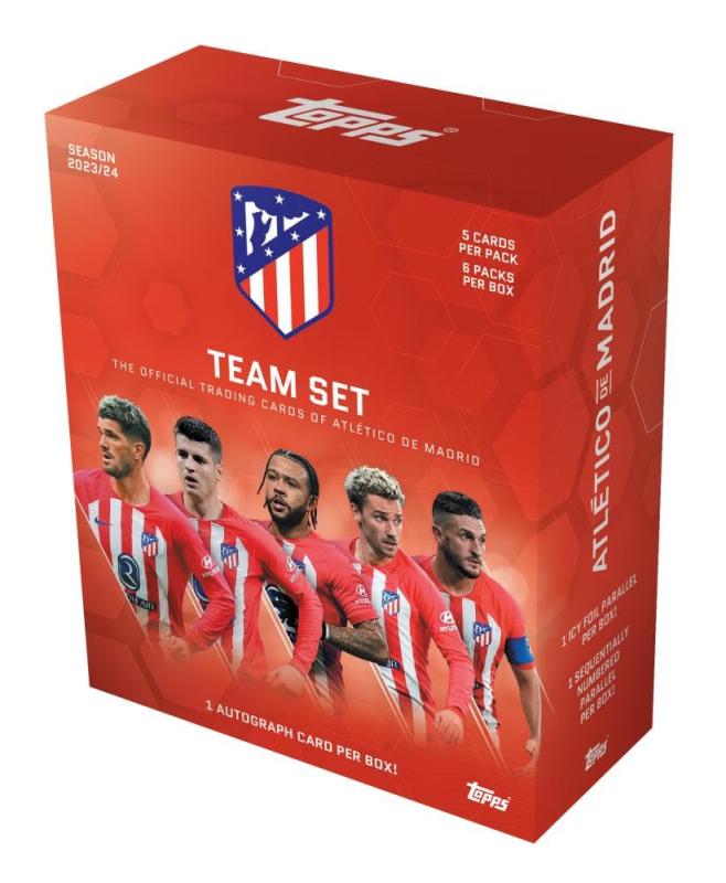 楽天市場】Topps® Atlético de Madrid Official Team Set 23-24