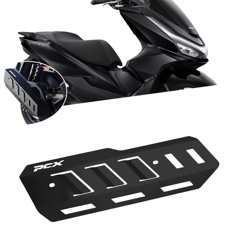 For PCX160 PCX 160 2026+ マフラー用 排気ヒートシールド 火傷防止プレート 火傷防止安全保護 耐高温 pcx160 2022-2026+ ヒートシールド バイクアクセサリー