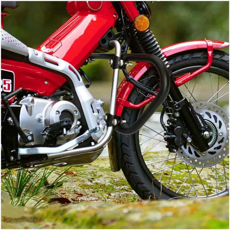 Bruce & Shark(ブルース・サメ) ハンターカブ エンジンガード CT125エンジンガード 適用ホンダ CT125 ハンターカブ 2020-2023用 ct125 ハンターカブ 専用設計 転倒防止 傷防止 ハンターカブ ct125 パー