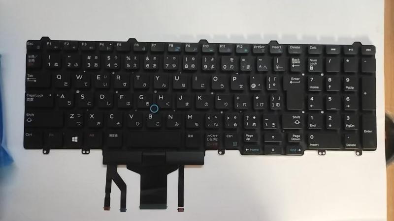 修理交換用日本語キーボード適用す る Latitude E5550 P37F E5570 P48F E5580 E5590 E5591 550 5570 5580 P60F 5590 5591に対応バックライト付