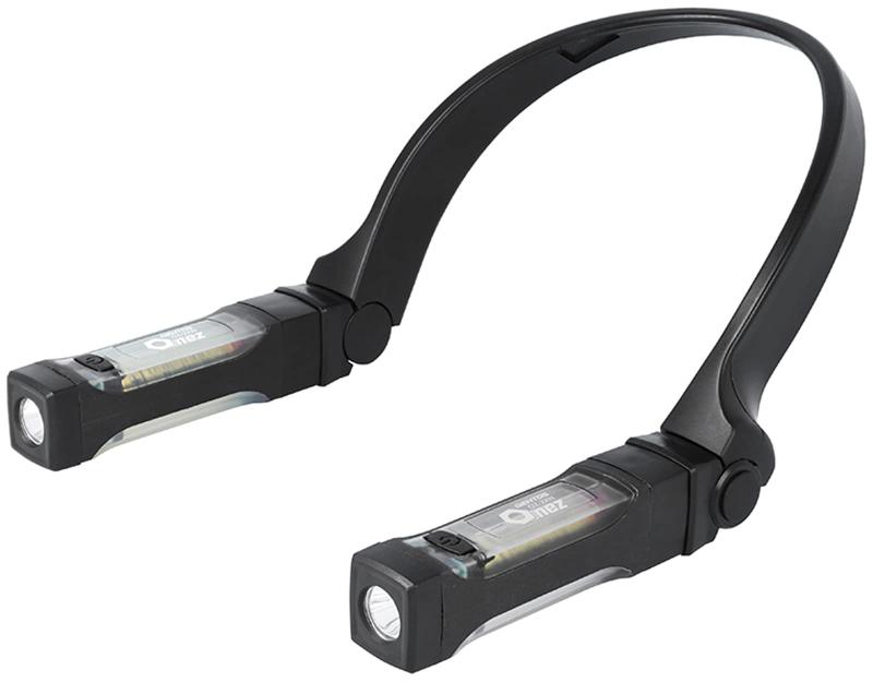 GENTOS(ジェントス) 首掛け LED ライト USB充電式/単3電池 明るさ110~200ルーメン/実用点灯7時間/耐塵/防滴 ワンズ OZ-R2X/OZ-2XN