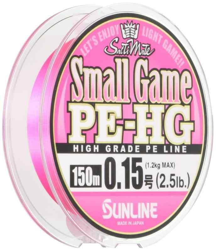 サンライン(SUNLINE) PEライン ソルティメイト スモールゲーム HG 150m サクラピンク