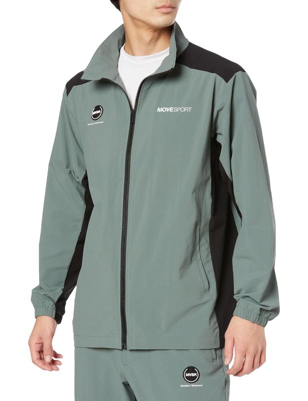 DESCENTE(デサント) ユニセックス大人 まえあき かぶり両方あり MOVESPORT MVSP 4WAYストレッチ はっ水 UVカット(50+) 雨ピステ