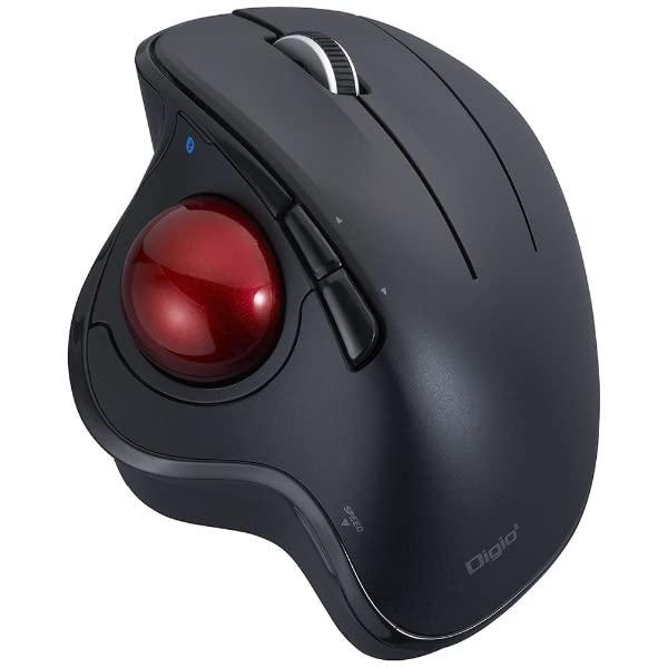 ナカバヤシ Digio2トラックボール二十日鼠 角度変数 Bluetooth5.0 5名取り草 光学式 黒いこと MUS-TBIF182BK