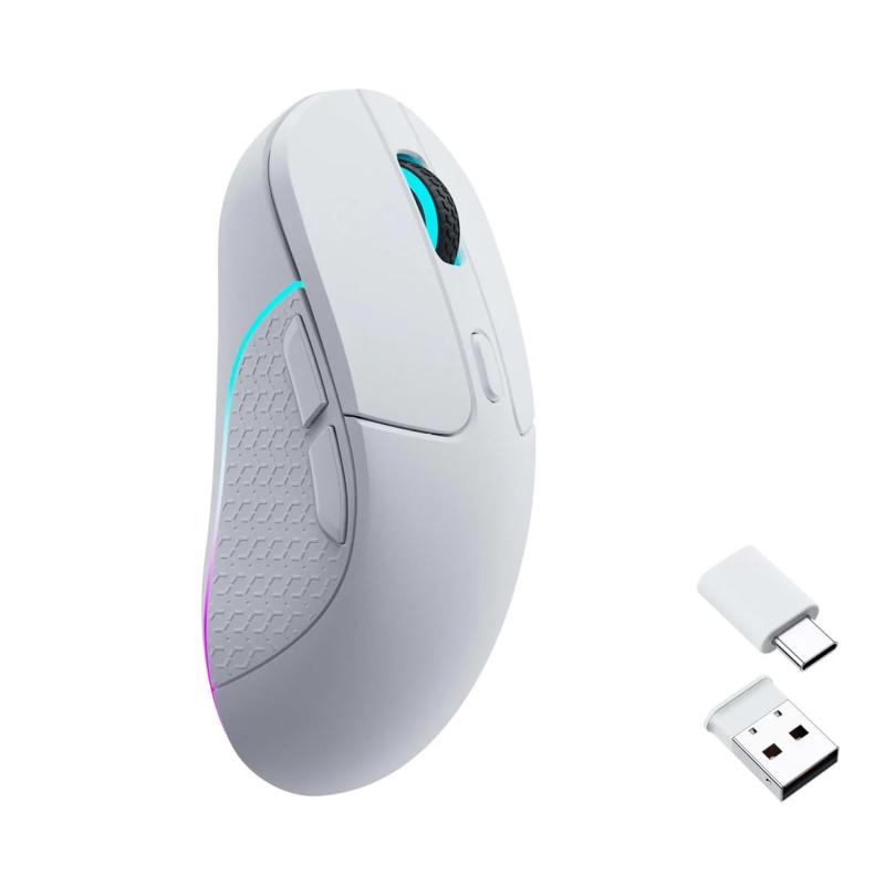 Keychron M3 無線電話二十日鼠、PAW3395検知器、放送番組能力のあるなマクロ命令名取り草積み上げる、26,000 DPI、2.4 GHz/Bluetooth 5.1相応う、 79g軽さ、万物の霊長科学技術青写真