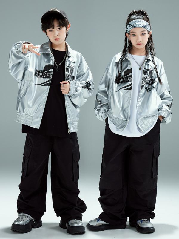 キッズ お坊っちゃん 社交ダンス御召しもの 表どおり 御居処跳ねる ズージャー 告げ知らせる会 しろがね色 なめし革上衣 アウター 上下書き割り セットアップ 綿 綿織物 もの柔らかな手当たり 黒いこと 黒ズボン下