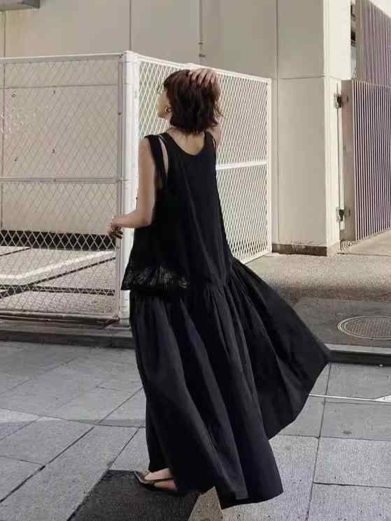衣装 日系 好いたらしい 街着 今めかしい ゆったり A生産ライン ロングスコート 無地 ポリエステル 黒いこと オリーブ緑であること 白いこと 春夏
