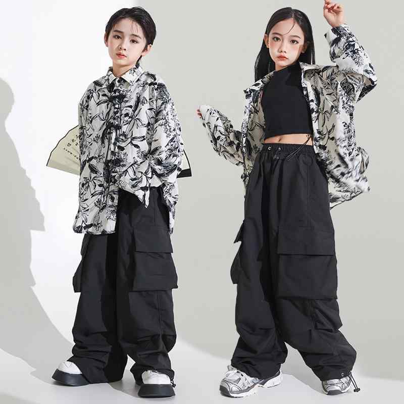 社交ダンス御召しもの キッズ 御嬢さん 御居処跳ねる ズージャー 表どおり 告げ知らせる会 一こま 上演 習い事着 上下書き割り かっこいい 冷やりとした 今めかしい  黒いこと 綿織物原料品