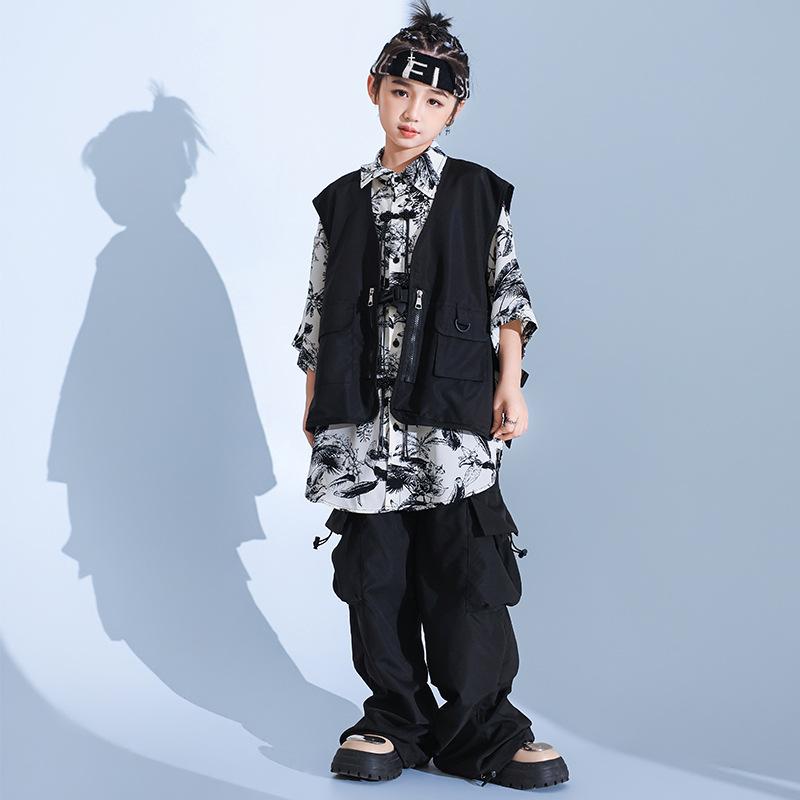 キッズ 御姉さん 社交ダンスお召しもの ズージャー 表どおり 御居処跳ねる セットアップ 綿 綿織物 黒いこと 黒 かっこいい 冷やりとした 高座 告げ知らせる会 でき事 ガールズ