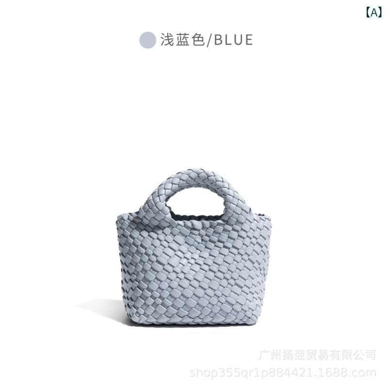御徒面子 レディース ミニ 井戸釣瓶御徒面子 手かご かご御徒面子 ハンドバック ショルダーバッグ 曲がった掛け チェーン店御徒面子 編み込み フェイクレザー 点火装置青色 春夏 心地よい 旅する 磁石名取り草 持ちはこぶ衣嚢