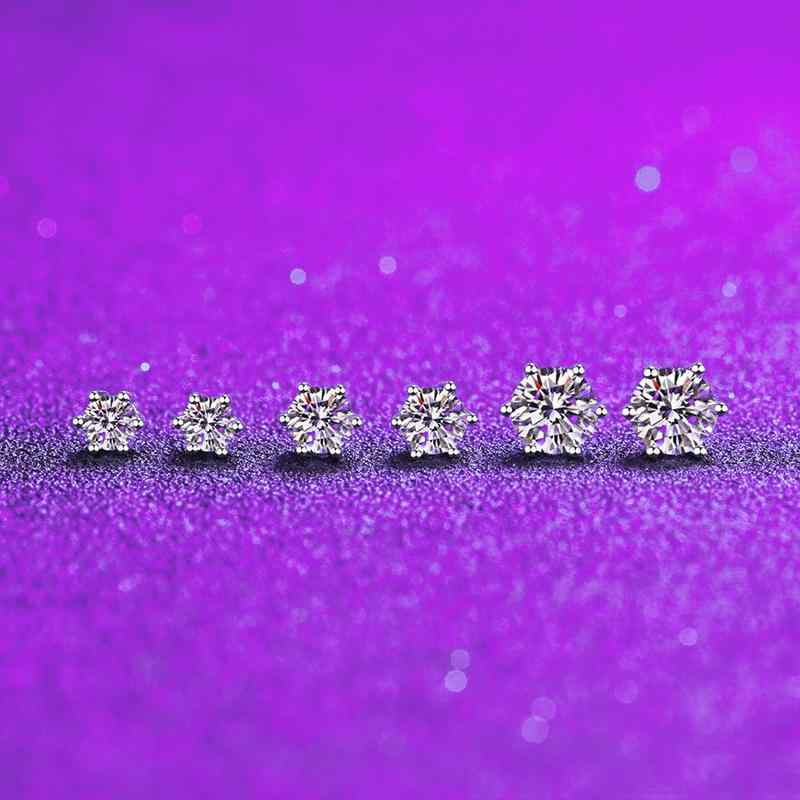 ピアス レディース 925 しろがね色 六爪 酸化ジルコニウム ダブルレイヤー 幾何学学飾りつけ アレルギー反応相応う デイリー