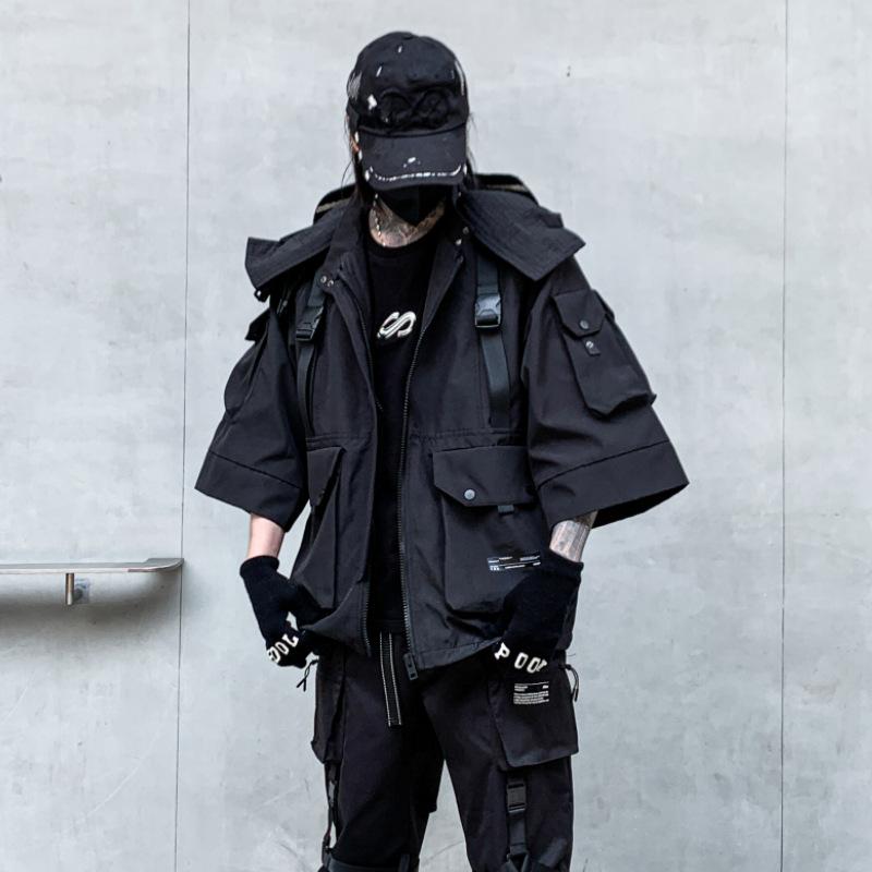 上衣 成人男性用 上衣 長袖 細工物御召しもの 心地よい 韓国 ゆったり 黒いこと ポリエステル