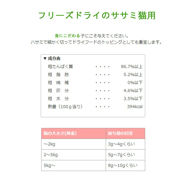 評価 ママクック フリーズドライのササミ猫用150ｇ大袋 多頭飼いに嬉しいサイズ そのままでも ふやかして手作り食にも 食いつき抜群 qdtek.vn