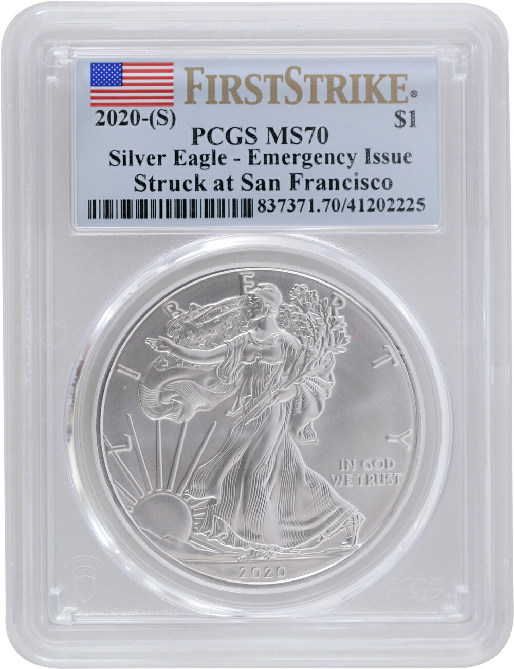 PCGS MS70First Strike』イーグル銀貨タイプ2(2021年) - novius-it.hu