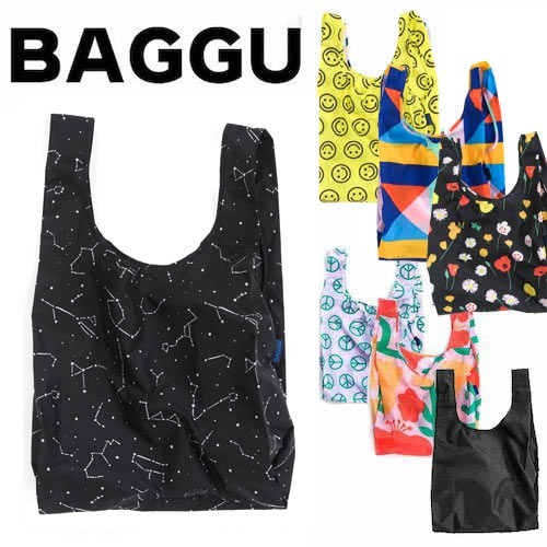 BAGGU(バグゥ)エコバッグ/スタンダードバグー/STANDARD BAGGU/ナイロントートバッグ/レジバッグ