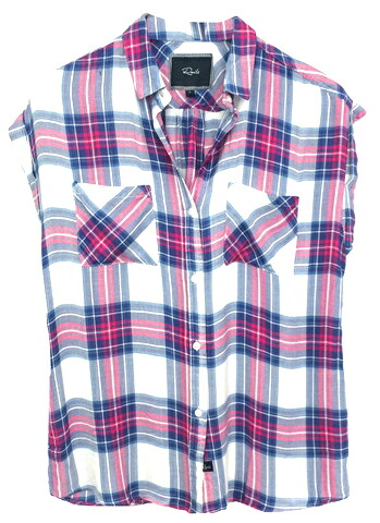 レイルズ Rails Britt チェック柄シャツ ショートスリーブ ペリウィンクル×ブラッシュ レディース 楽天市場】レイルズ Rails Britt チェック柄シャツ ショート