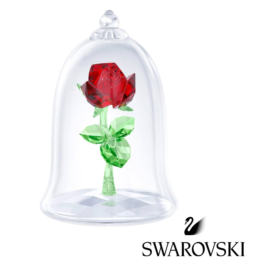 楽天市場 スワロフスキー Swarovski 美女と野獣 魔法のバラ 薔薇 ローズクリスタルオブジェ ディズニーコラボ Enchanted Rose スワロフスキー社製置物 あす楽対応 関東 Disneyzone ブランドshop オレンジクッキー