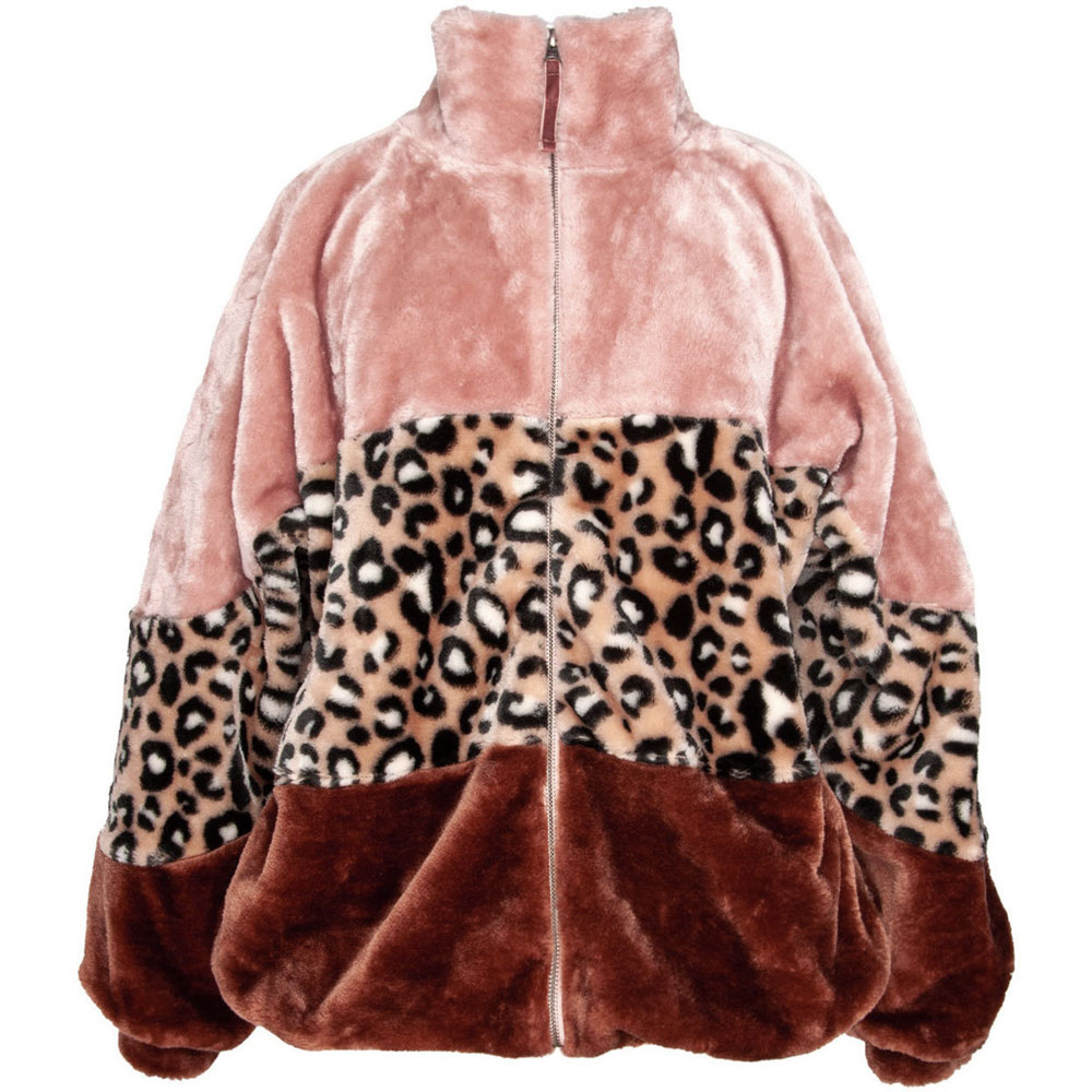 今季新作　カタログ掲載UGGパファージャケット ハイパイル ピンク UGG◇ロニーパファーハイパイルジャケット◇2色 (UGG/ダウンジャケット