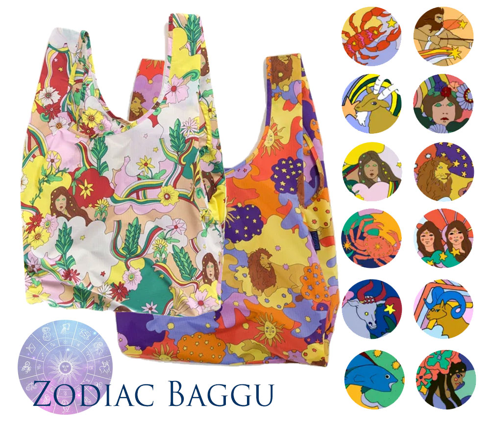 【楽天市場】【12星座】BAGGU バグゥ エコバッグ Zodiac Baggu ゾディアックバグー アストロジー スタンダードバグー