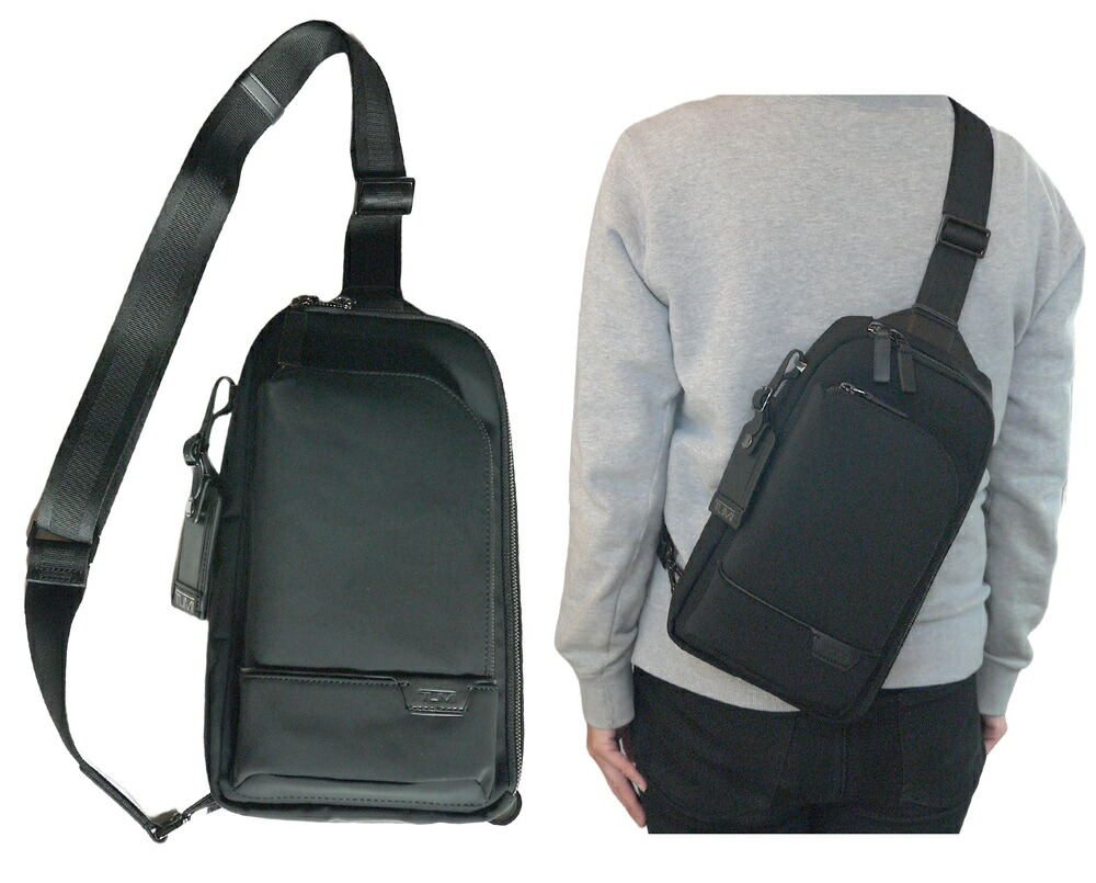 TUMI】ボディバッグ ブラック ナイロン レザー TUMI Tumi Waist Bag/Body Bag 798675D/125378 1041 Bozeman